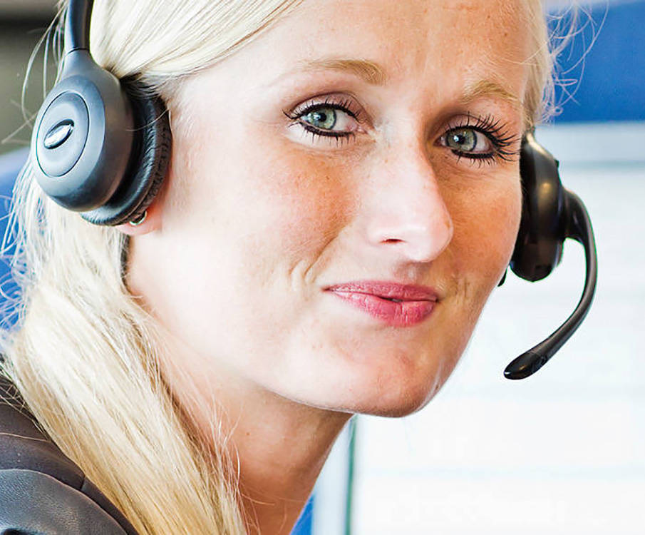 Customer Service personnel is happy to assist you